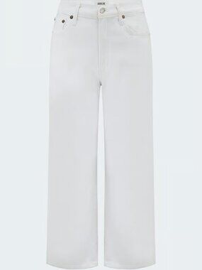 AGOLDE Harper Crop Jean in Sour Cream NWT. Size 28.